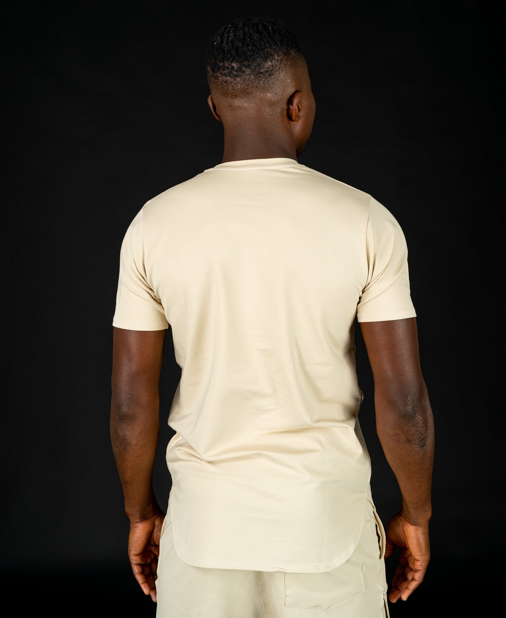 Beige t-shirt with special design - Fatai Style